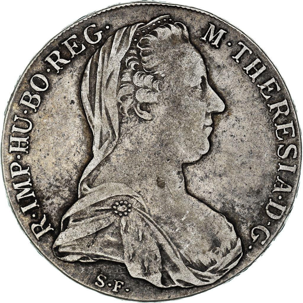 Münze, Österreich, Joseph II, Thaler, 1780, Vienna, Restrike, SS, Silber