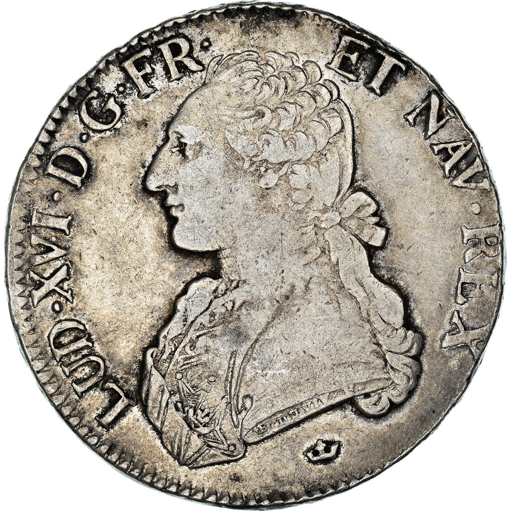 Munten, Frankrijk, Louis XVI, Écu aux branches d'olivier, Ecu, 1789, Toulouse