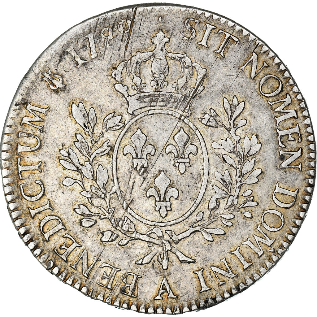 Monnaie, France, Louis XVI, Écu aux branches d'olivier, Ecu, 1789, Paris, TTB