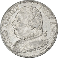 Moneda, Francia, Louis XVIII, Louis XVIII, 5 Francs, 1814, Bayonne, MBC+, Plata