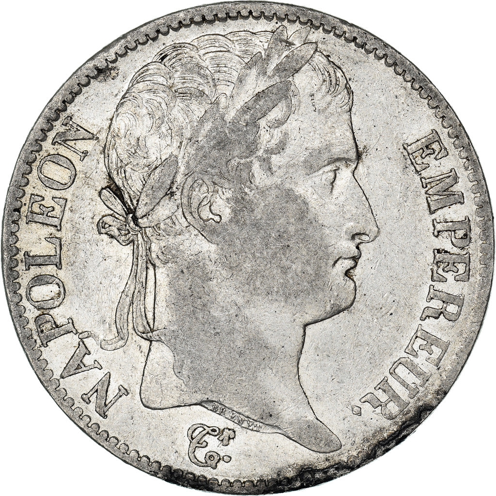 Coin, France, Napoléon I, 5 Francs, 1813, Lyon, EF(40-45), Silver, KM:694.5