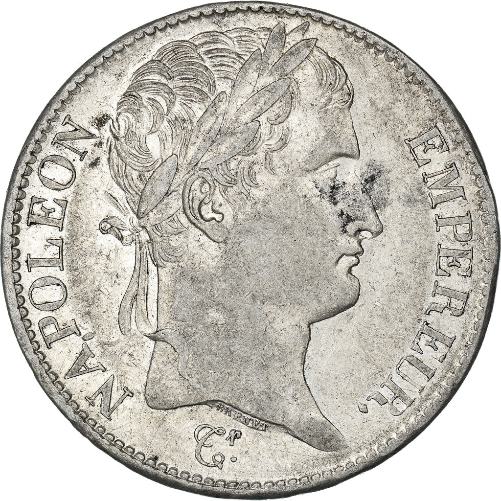 Moneta, Francia, Napoléon I, 5 Francs, 1808, Paris, BB, Argento, KM:686.1