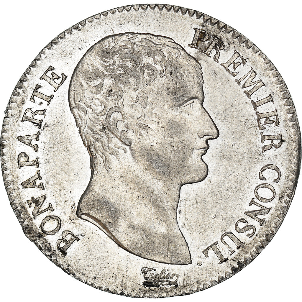 Moneta, Francia, Napoleon I, 5 Francs, An XI, Paris, SPL-, Argento, KM:650.1
