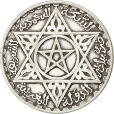 MOROCCO, 200 Francs, 1953, Paris, KM #53, EF(40-45), Silver, Lecompte #291, 7.87