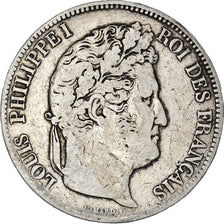 Monnaie, France, Louis-Philippe, 5 Francs, 1832, Paris, TB, Argent, Gadoury:678
