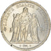 Moeda, França, Hercule, 5 Francs, 1873, Paris, AU(55-58), Prata, KM:820.1