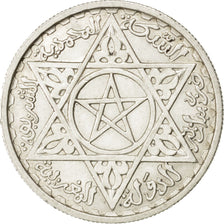 MOROCCO, 100 Francs, 1953, Paris, KM #52, AU(50-53), Silver, Lecompte #288, 4.00