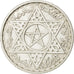 MOROCCO, 100 Francs, 1953, Paris, KM #52, AU(50-53), Silver, Lecompte #288, 4.00