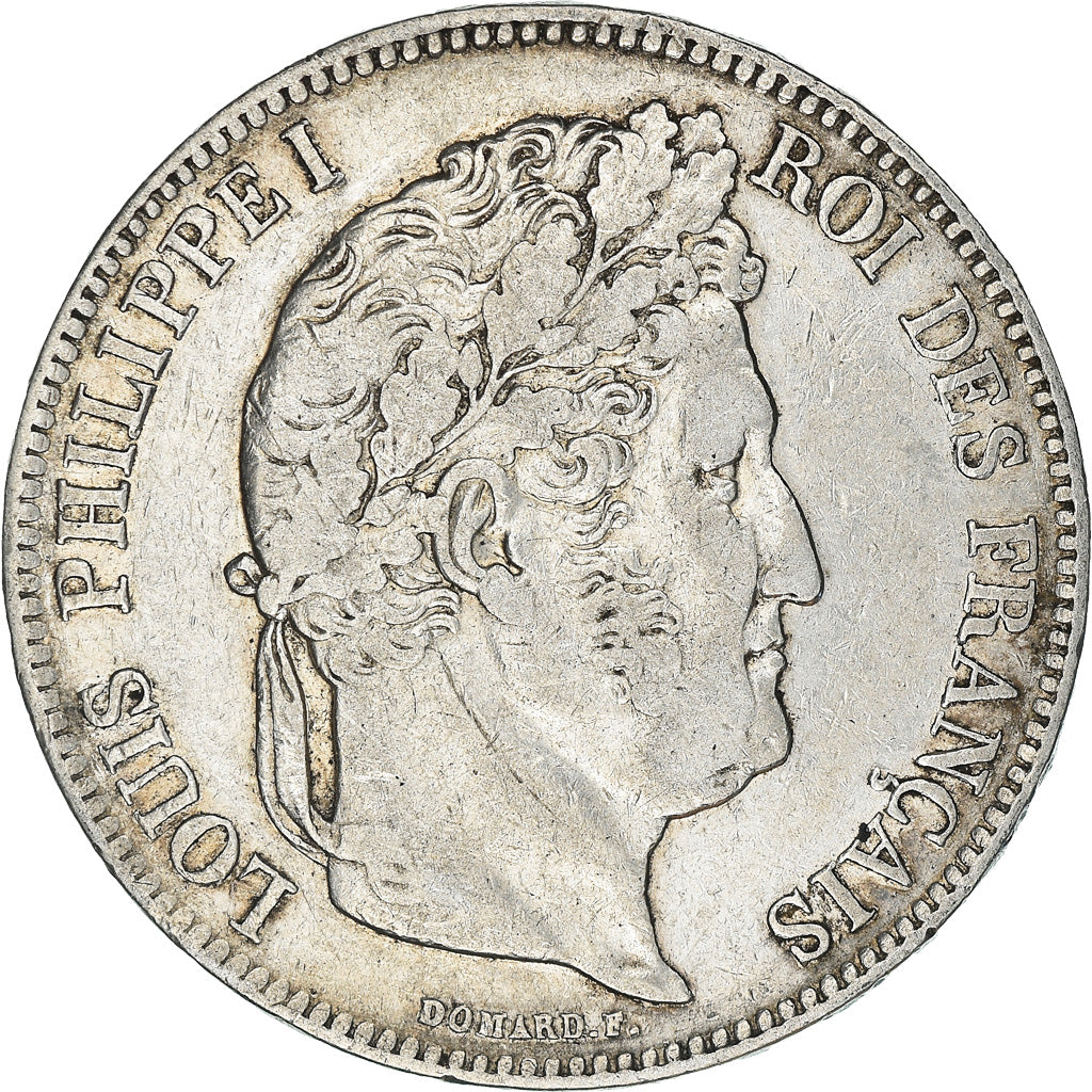 Monnaie, France, Louis-Philippe, 5 Francs, 1834, Limoges, TB+, Argent