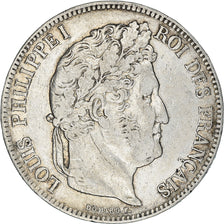 Monnaie, France, Louis-Philippe, 5 Francs, 1834, Limoges, TB+, Argent