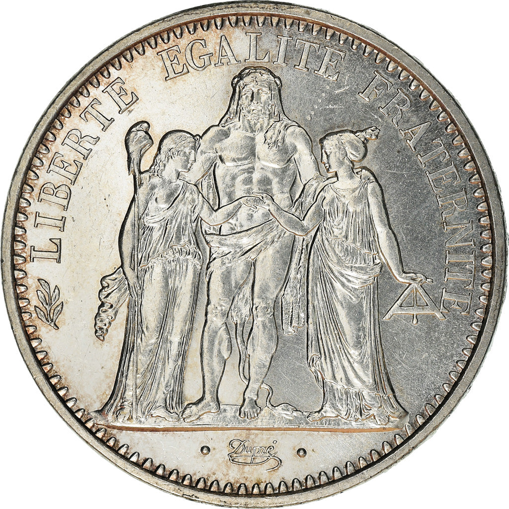 Coin, France, Hercule, 10 Francs, 1972, Paris, MS(60-62), Silver, KM:932