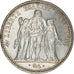 Moeda, França, Hercule, 10 Francs, 1972, Paris, MS(60-62), Prata, KM:932