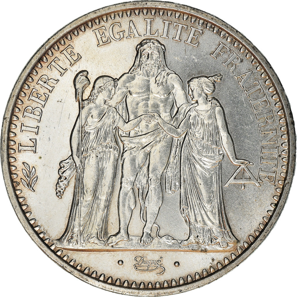 Coin, France, Hercule, 10 Francs, 1972, Paris, MS(60-62), Silver, KM:932