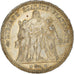 Monnaie, France, Hercule, 5 Francs, 1873, Paris, SUP, Argent, Gadoury:745a
