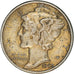 Moneta, Stati Uniti, Mercury Dime, Dime, 1942, U.S. Mint, Philadelphia, BB