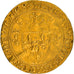Monnaie, France, Charles VII, Ecu d'or, Tournai, TB+, Or, Duplessy:511E