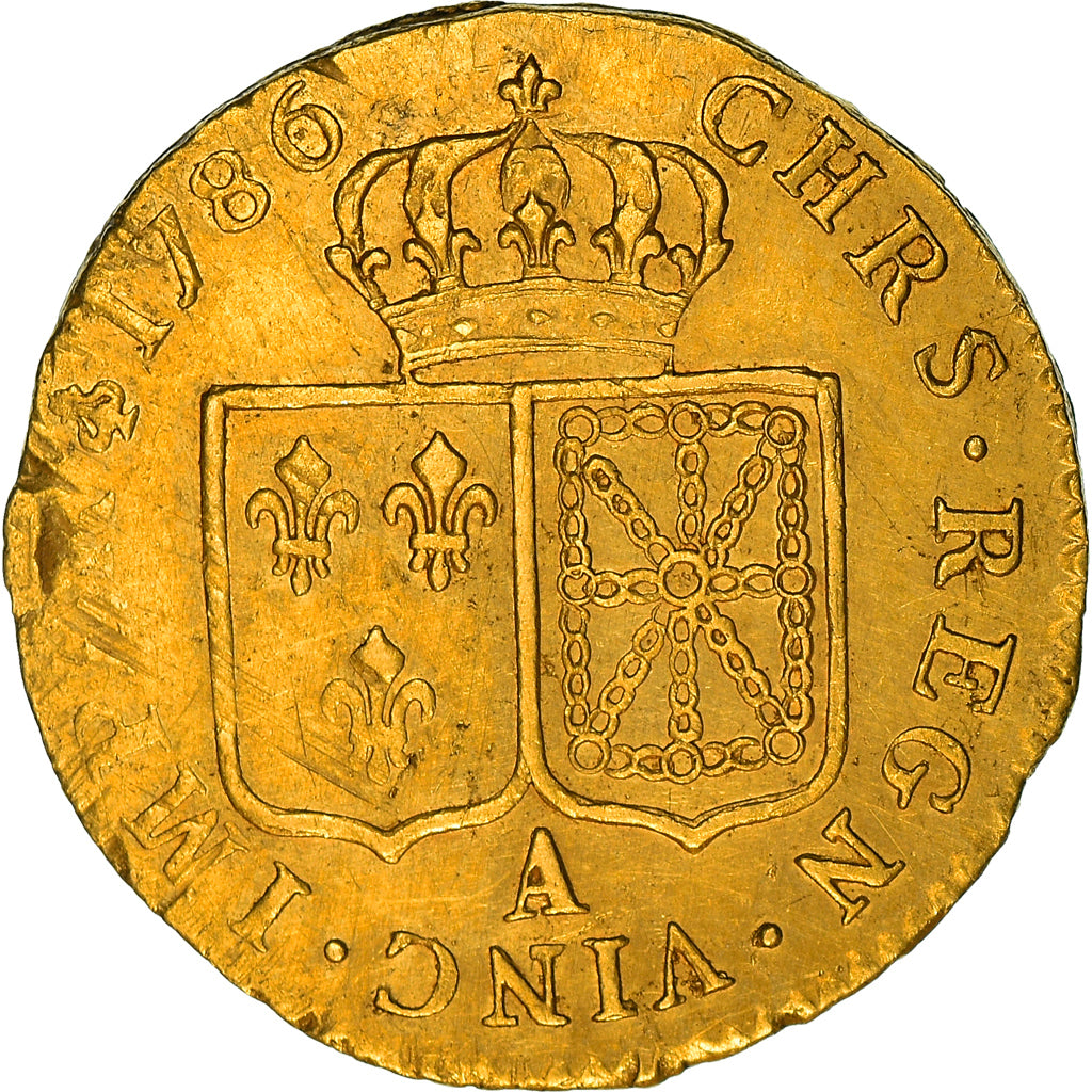 Coin, France, Louis XVI, Louis d'or à la tête nue, Louis d'Or, 1786, Paris