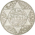 Marocco, 'Abd al-Aziz, 1/4 Rial, 2-1/2 Dirhams, 1903, Berlin, BB+, Argento, K...