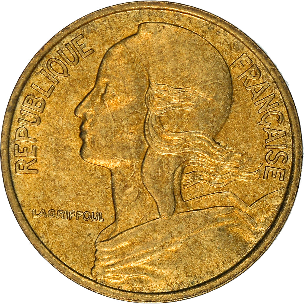 Coin, France, Marianne, 5 Centimes, 1993, Paris, Col à 4 plis, AU(55-58)