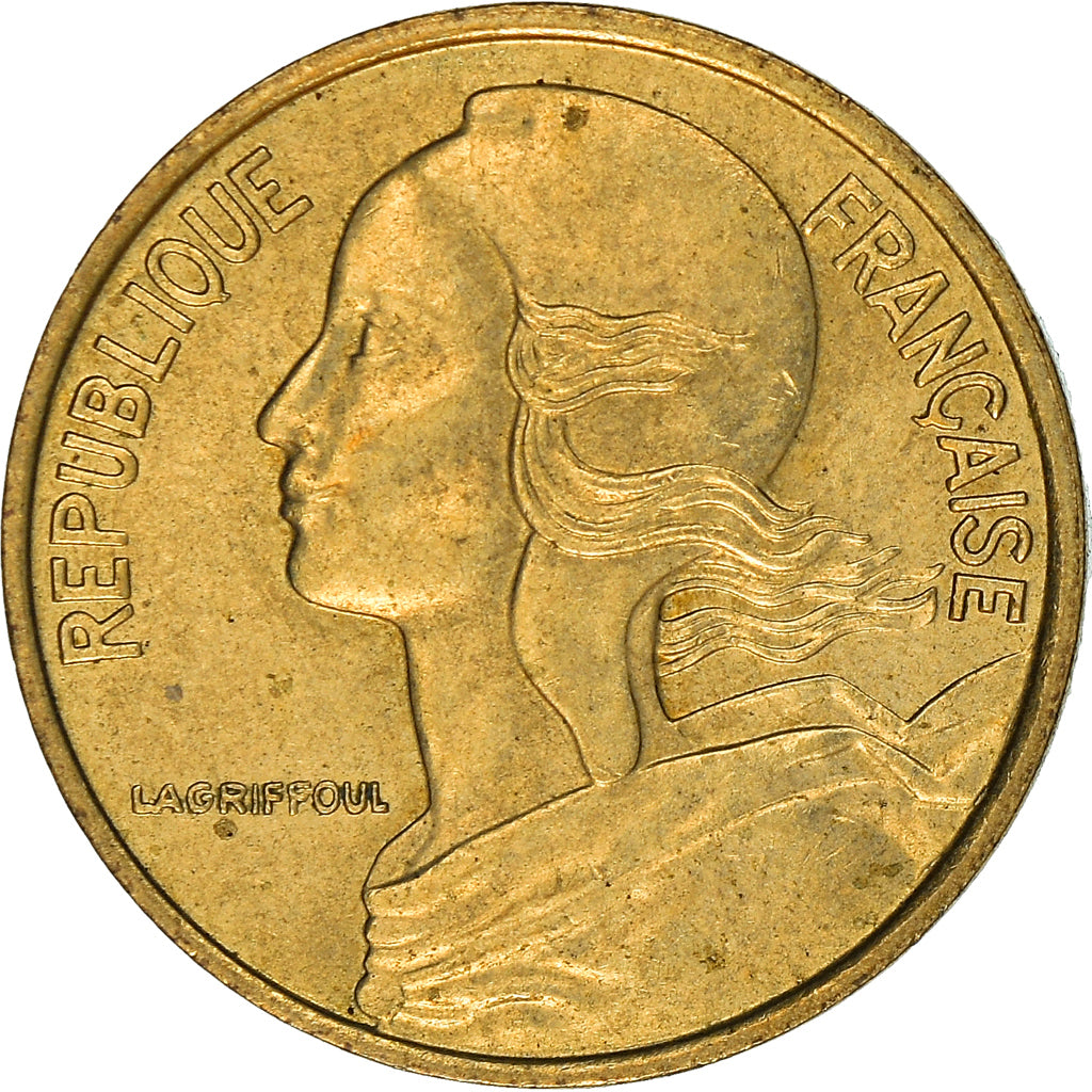Münze, Frankreich, Marianne, 5 Centimes, 1993, Paris, Col à 4 plis, VZ