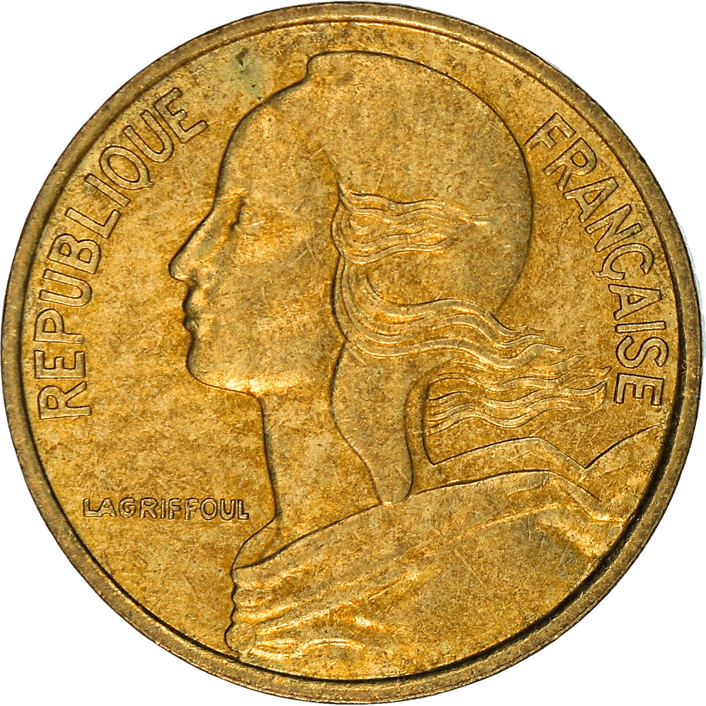 Coin, France, Marianne, 5 Centimes, 1993, Paris, Col à 4 plis, AU(55-58)