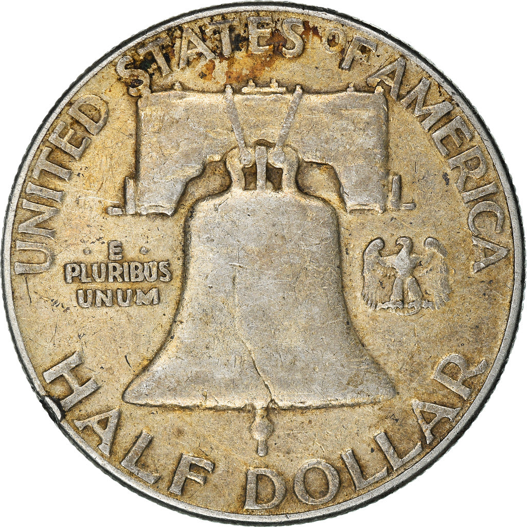 Moneda, Estados Unidos, Franklin Half Dollar, Half Dollar, 1951, U.S. Mint