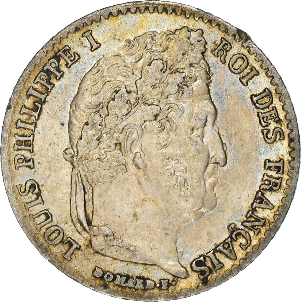 Moneta, Francja, Louis-Philippe, 1/4 Franc, 1840, Paris, AU(50-53), Srebro