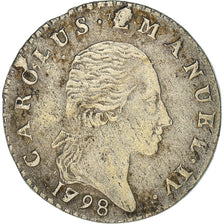 Munten, Italiaanse staten, SARDINIA, Carlo Emanuele IV, 2.6 Soldi, 1798, Torino