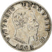 Coin, Italy, Vittorio Emanuele II, 20 Centesimi, 1863, Milan, EF(40-45), Silver