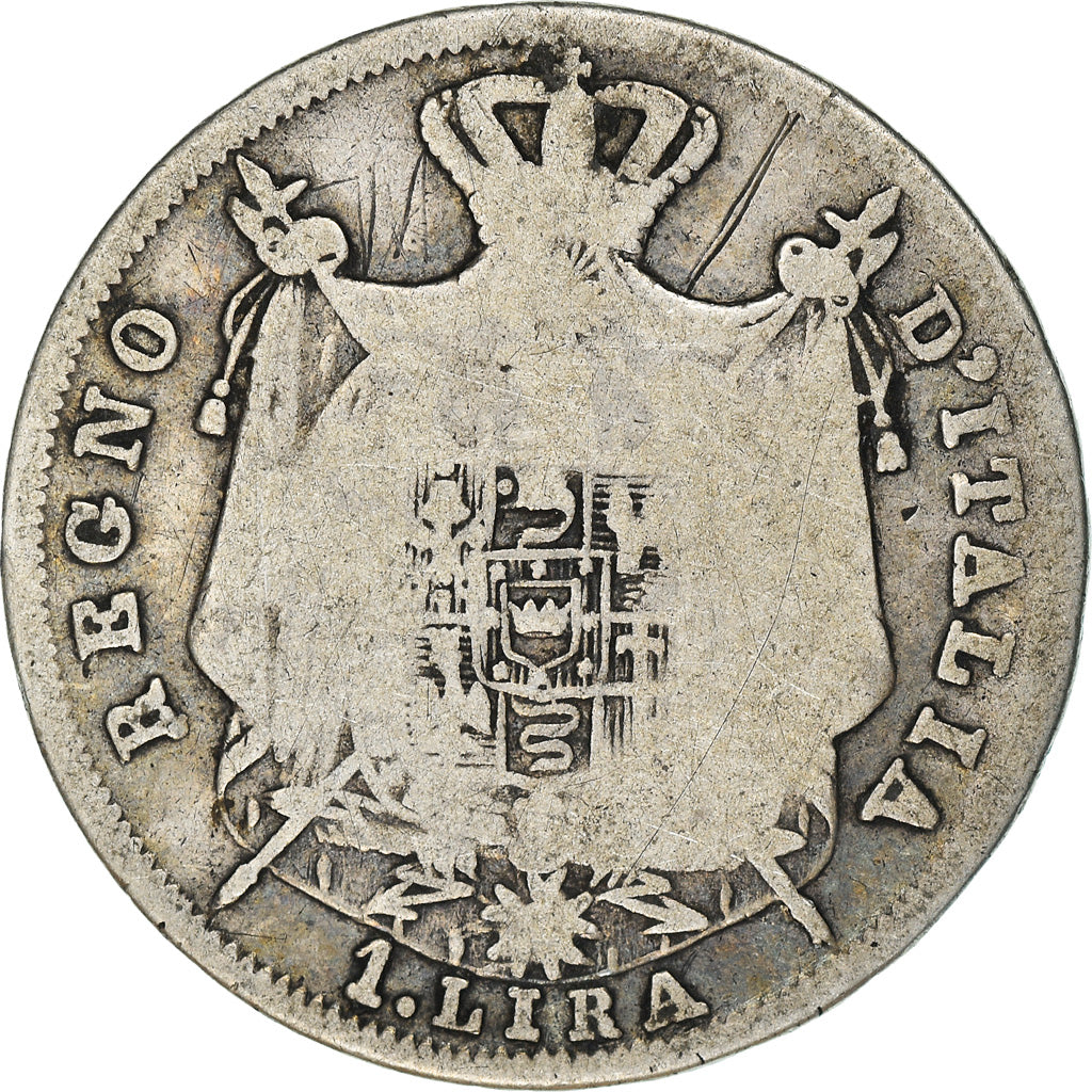 Moneta, STATI ITALIANI, KINGDOM OF NAPOLEON, Napoleon I, Lira, 1811, Bologna