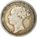 Moneta, Gran Bretagna, Victoria, 6 Pence, 1881, MB+, Argento, KM:757