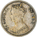 Monnaie, Hong Kong, Victoria, 10 Cents, 1879, TTB, Argent, KM:6.3