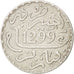 Munten, Marokko, Moulay al-Hasan I, Dirham, 1881, Paris, ZF, Zilver, KM:5