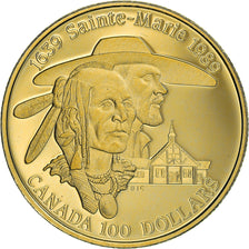 Münze, Kanada, Elizabeth II, 100 Dollars, 1989, Royal Canadian Mint, Ottawa