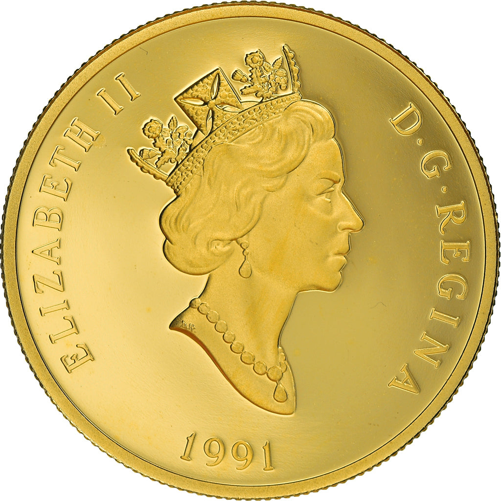Moneta, Canada, Elizabeth II, 200 Dollars, 1991, Royal Canadian Mint, Ottawa