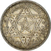 Moneta, Marocco, Mohammed V, 100 Francs, 1953, Paris, BB+, Argento, KM:52