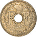 Munten, Frankrijk, Lindauer, 25 Centimes, 1940, ZF+, Nickel-Bronze, KM:867b