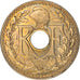 Munten, Frankrijk, Lindauer, 25 Centimes, 1940, UNC-, Nickel-Bronze, KM:867b