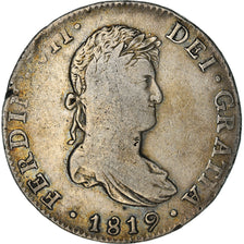 Monnaie, Mexique, Ferdinand VII, 8 Reales, 1819, Mexico City, TB, Argent, KM:111