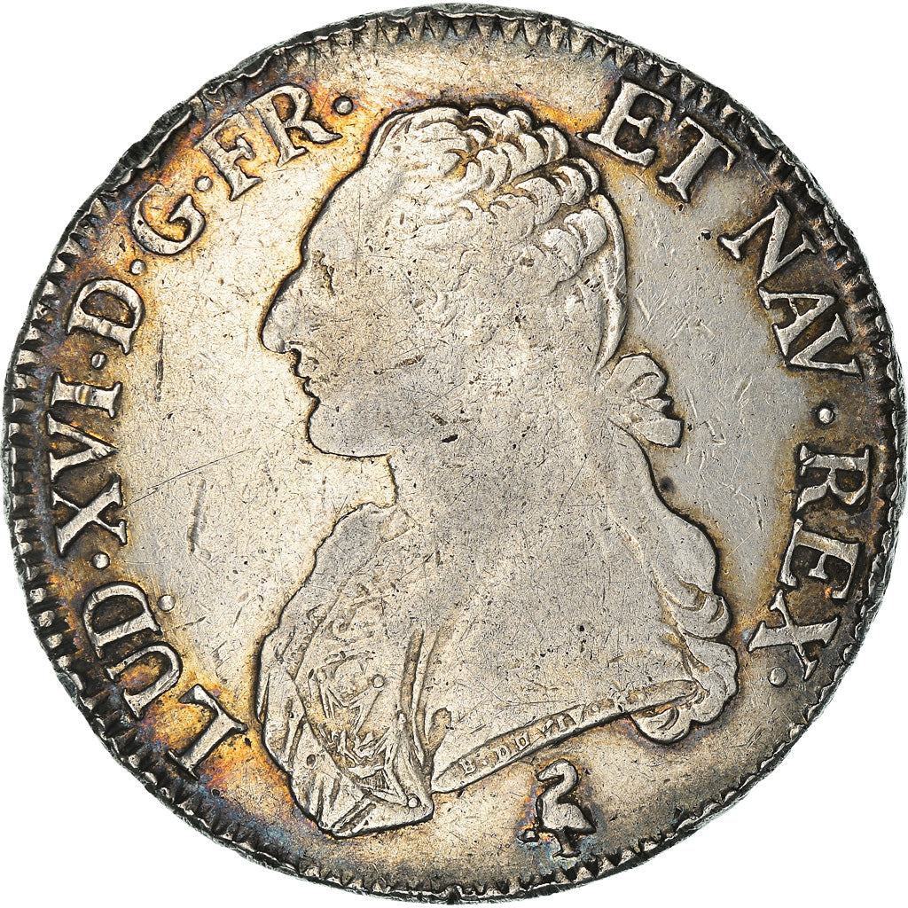 Coin, France, Louis XVI, Écu aux branches d'olivier, Ecu, 1791, Paris