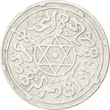 MOROCCO, Dirham, 1895, Berlin, KM #10.1, EF(40-45), Silver, Lecompte #122, 2.79