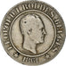 Moneta, Belgia, Leopold I, 20 Centimes, 1861, VF(20-25), Miedź-Nikiel, KM:20