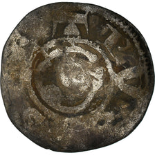 Monnaie, Suisse, Denier, XIVth Century, Genève, B+, Billon