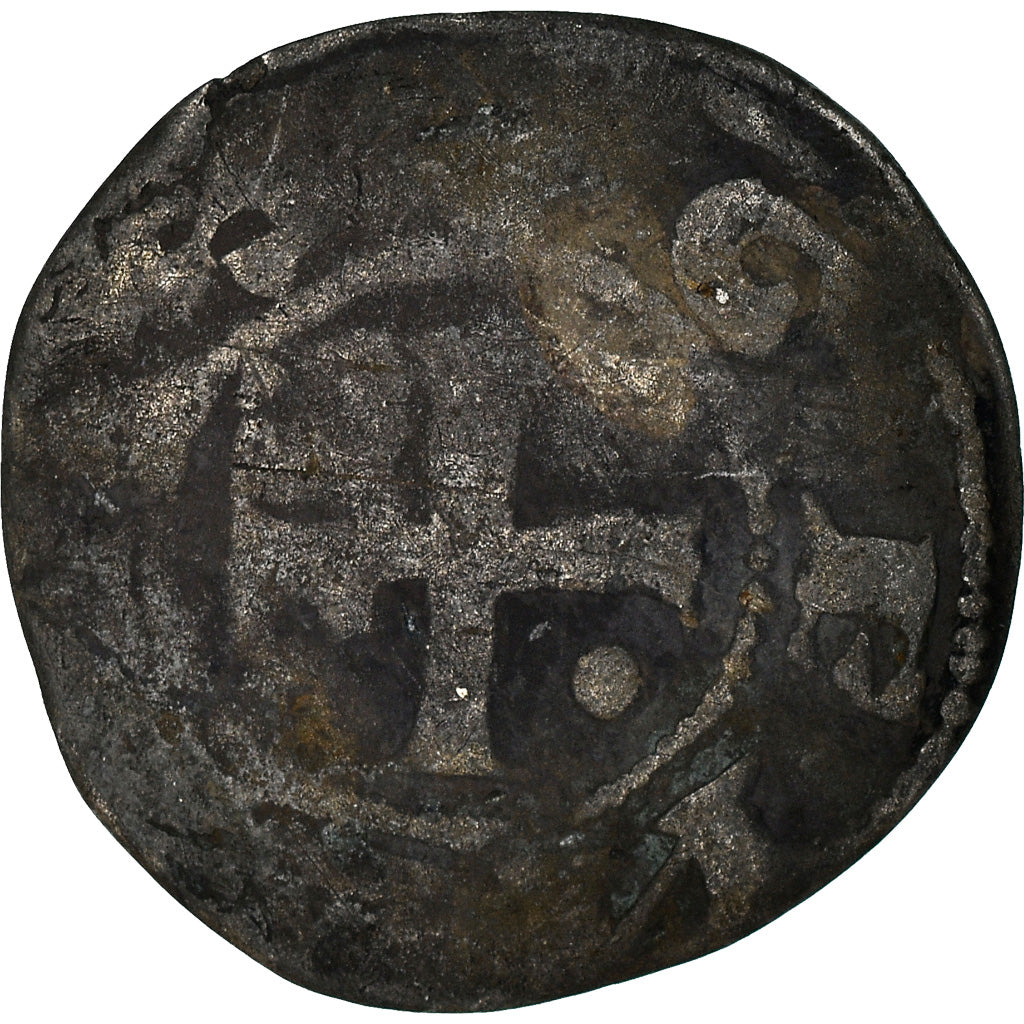 Monnaie, Suisse, Denier, XIVth Century, Genève, B+, Billon