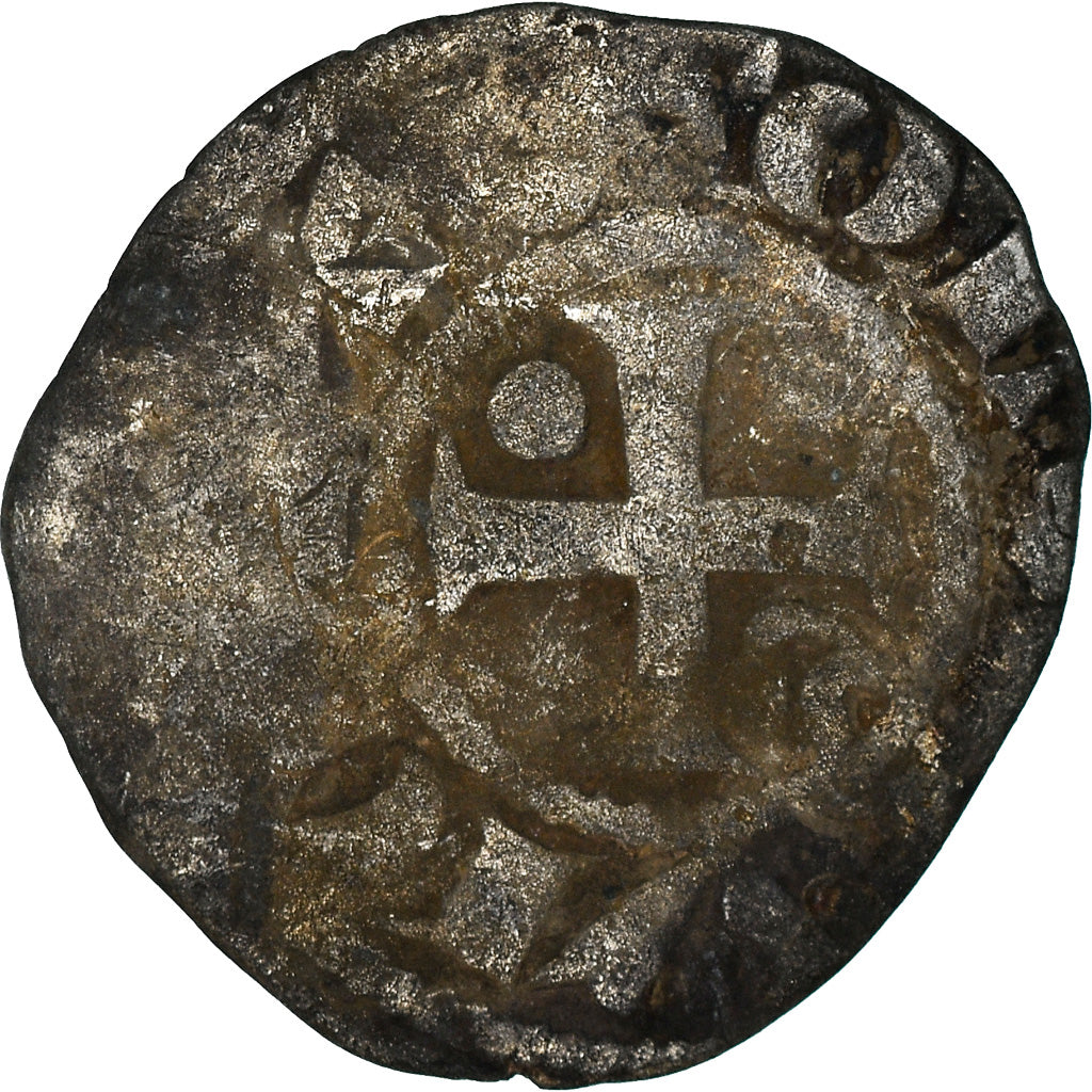 Monnaie, Suisse, Evêché de Lausanne, Denier, XIIIth Century, Genève, B+