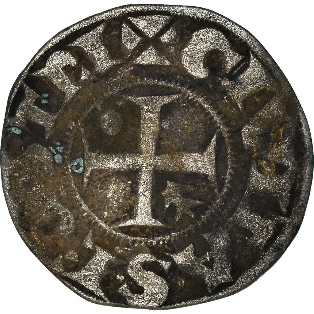 Monnaie, Suisse, Evêché de Lausanne, Denier, XIIIth Century, Genève, TB