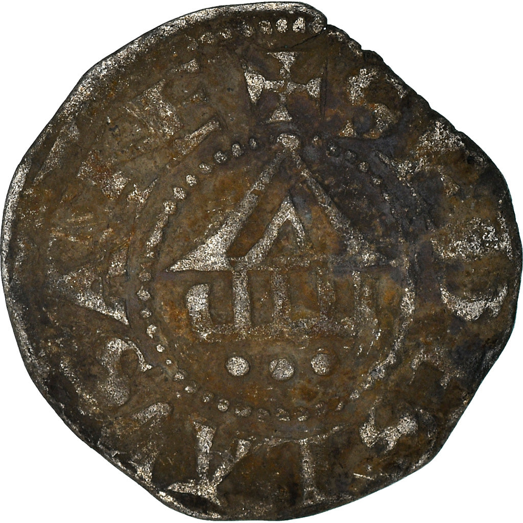 Moneta, Szwajcaria, Evêché de Lausanne, Denier, XIIIth Century, Genève