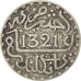 MOROCCO, 1/10 Rial, Dirham, 1903, bi-England, KM #19, EF(40-45), Silver, 16.5,..
