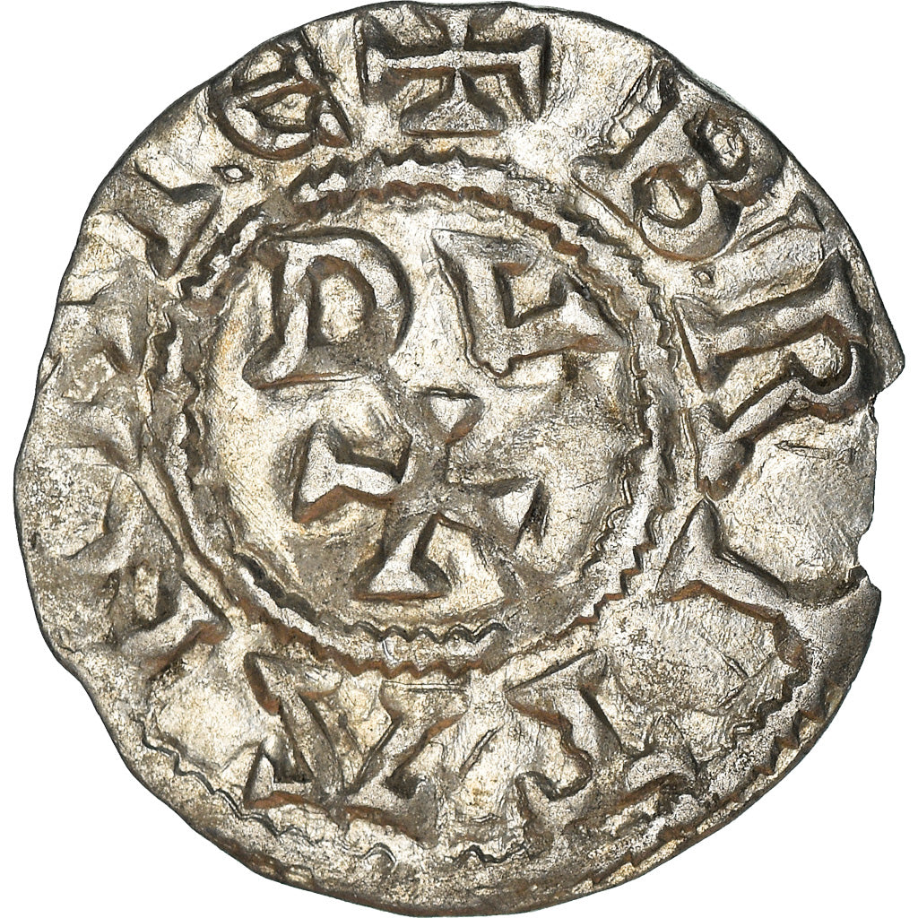 Münze, Frankreich, Conan IV, Denier, XIIth century, Rennes, Rare, VZ, Billon