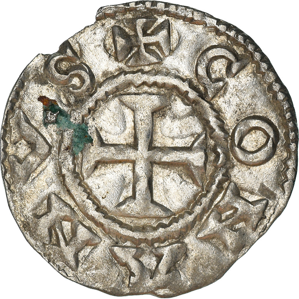 Münze, Frankreich, Conan IV, Denier, XIIth century, Rennes, Rare, VZ, Billon